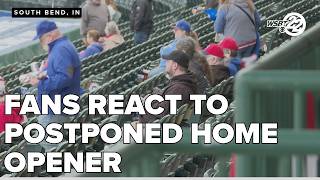Fans react to South Bend Cubs postponing season home opener