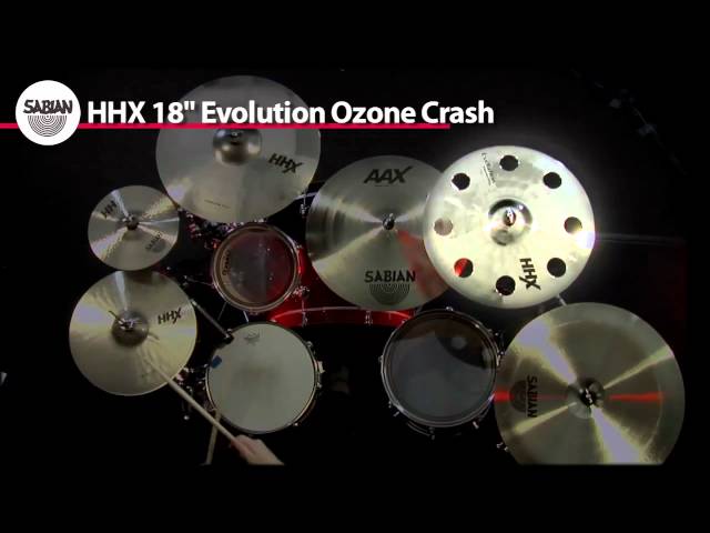 SABIAN HHX Evolution O-Zone Crash HHX-18
