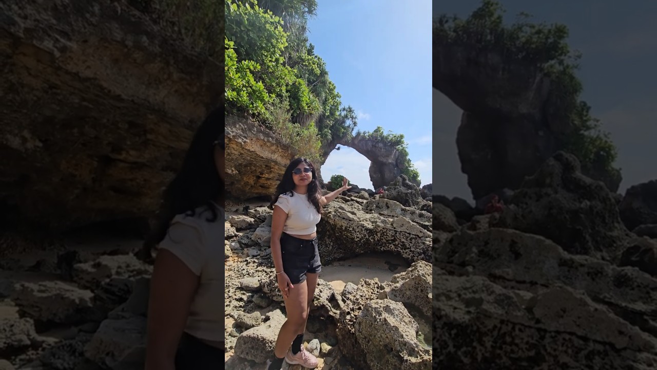 Natural bridge of neil Island | Andaman 