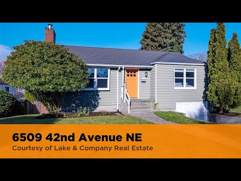 6509 42nd Avenue, Seattle, WA home video tour