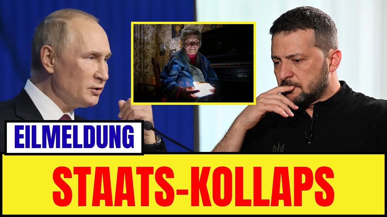 UKRAINE IM DUNKELN! Totaler Blackout – Staat vor dem Kollaps