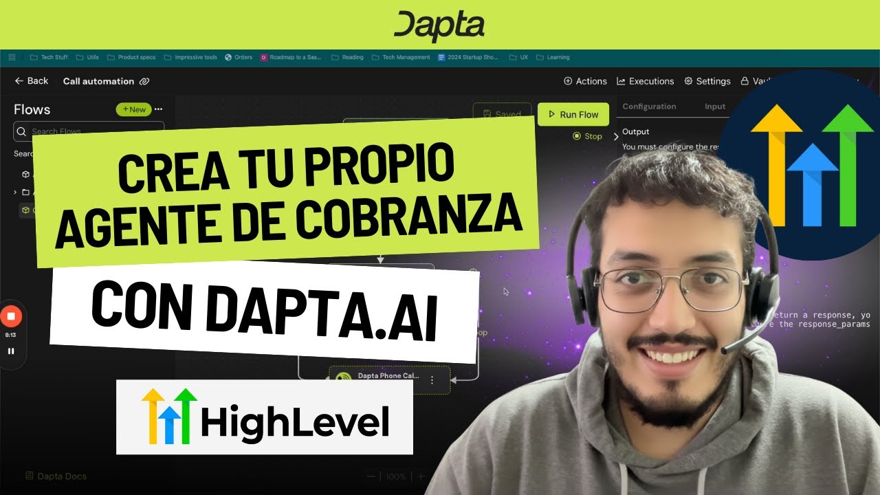 Cómo crear un Agente de IA en Dapta para Cobranza integrado con ...