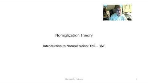 Introduction to Normalization