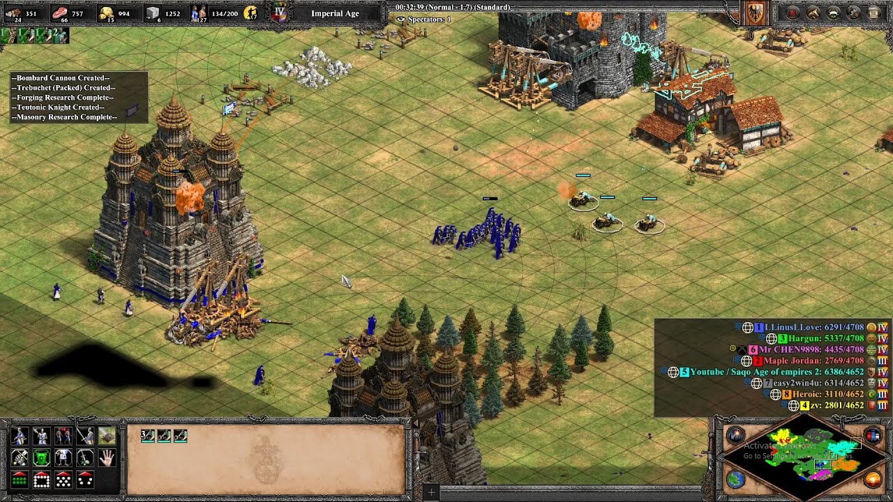 Teutonic Knights + BBC Killing Everythink 4vs4 Arena ft Easy2win,Heroic