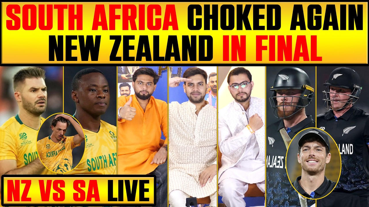 🔴NZ VS SA LIVE BLOCKBUSTER: AFRICA’S BATSMEN FAIL! NEW ZEALAND DOMINATES! #t20worldcup2026 #savsnz