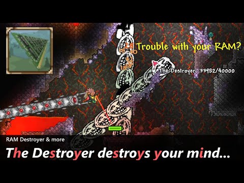 What? The Destroyer in Terraria is evolving! ─ It evolves to RAM Destroyer, and more.