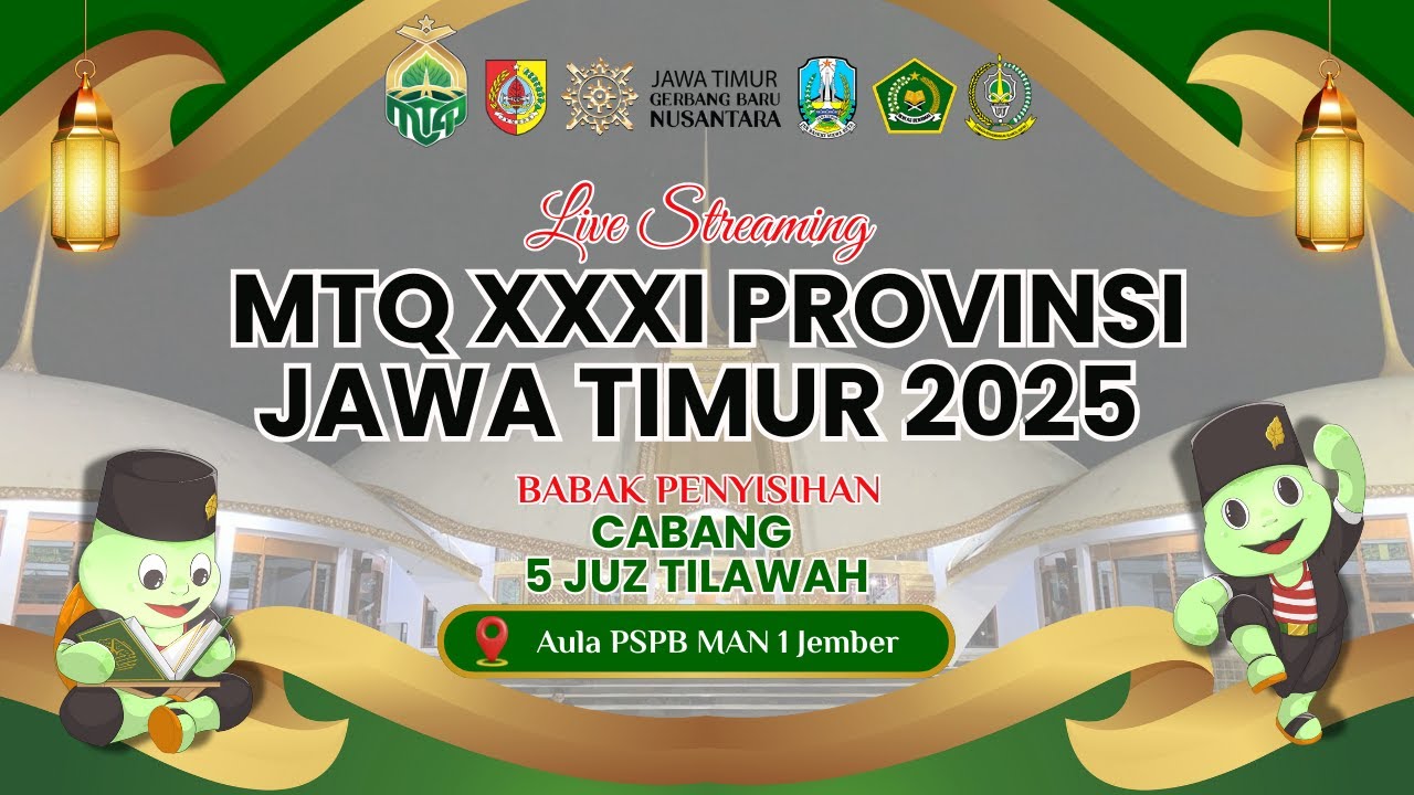 🔴[LIVE] Babak Penyisihan Cabang MHQ 5 Juz Tilawah (18 September 2025)