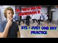 То, чего вы не замечали в BTS - Just One Day practice REACTION | 10 МИНУТ УГАРАЕМ С BTS!!