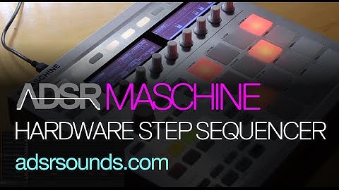 NI Maschine tutorial - Hardware Step Sequencer