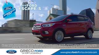 Ford Summer Sales Event | Grieco Ford of Fort Lauderdale, FL
