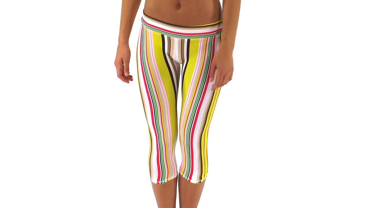 Mahiku Island Stripe Capri | SwimOutlet.com