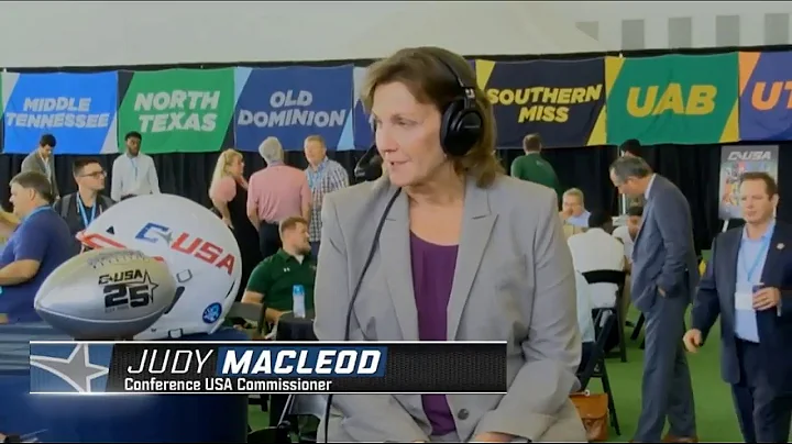 C-USA Commissioner Judy MacLeod - 2019 C-USA Footb...