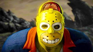 Mortal Kombat XL - All Fatalities & X-Rays on Homer Simpson Jason Costume Mod 4K Gameplay Mods