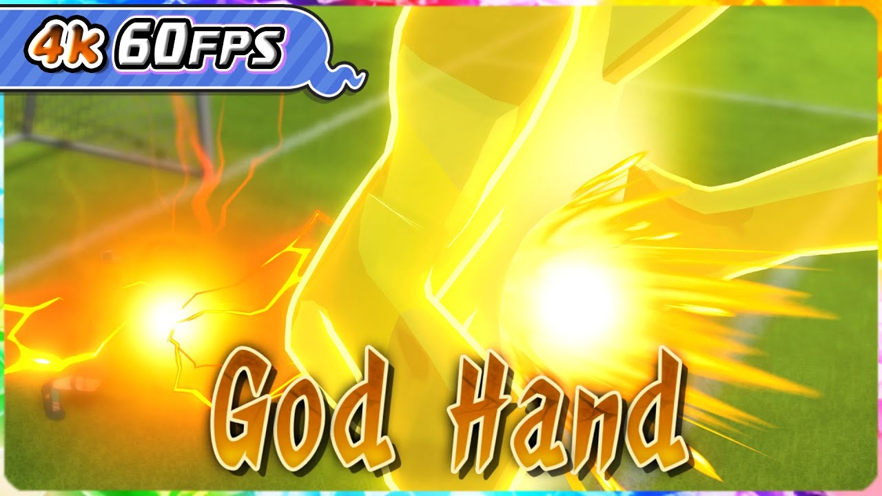 HD God Hand Victory Road Hissatsu Animation「 ゴッドハンド 」Endou Mamoru ...