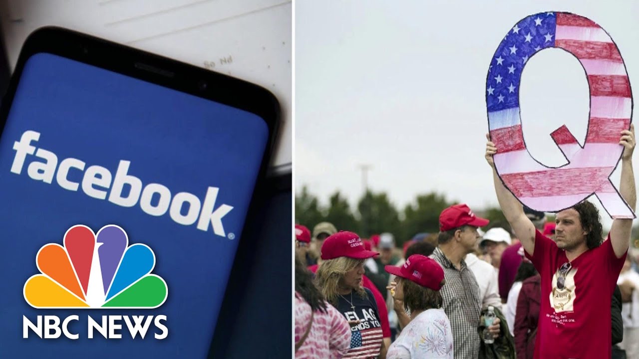 Facebook Bans QAnon Accounts Across Platforms | NBC News NOW