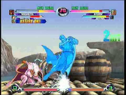 MvC2 Online (360): Brett ( ) vs Khaos ( ) 17 .:6.6.11:.