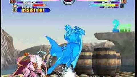 MvC2 Online (360): Brett ( ) vs Khaos ( ) 17 .:6.6.11:.