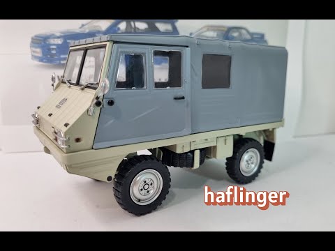 506-006 シュコー 1/18 trident Steyr-Puch schuco steyr puch haflinger edition 1:18 diecast 4x4 offroad