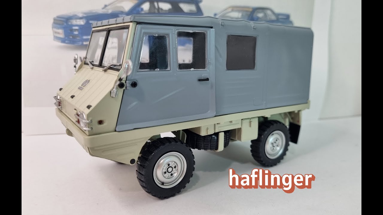 schuco steyr puch haflinger edition 1:18 diecast 4x4 offroad
