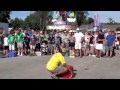 Turtle and frog race, Green CF 2013