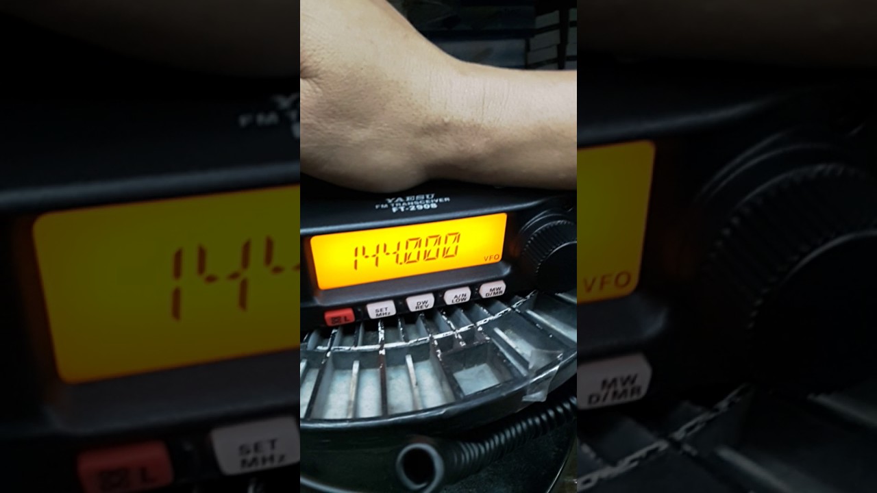 วิธีเปิดแบนด์ YAESU FT2908