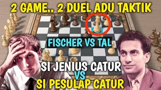 Saling Mengalahkan.. 2 Duel Raksasa Catur Dunia Mikhail Tal vs Bobby Fischer screenshot 2