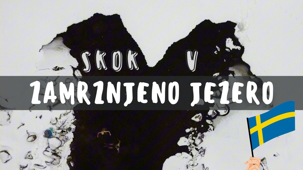 Skok v LEDENO JEZERO + zimske TEŽAVE s kamionom TAM | Švedska zima