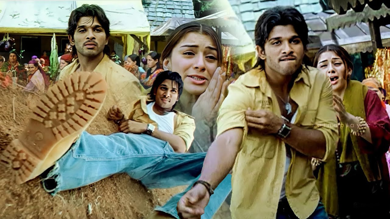 നീയൊക്കെ മലയാളിയെ തൊട്ട് കളിക്കുന്നോടാ    | Hero The Real Hero | Allu Arjun  | Action Scene