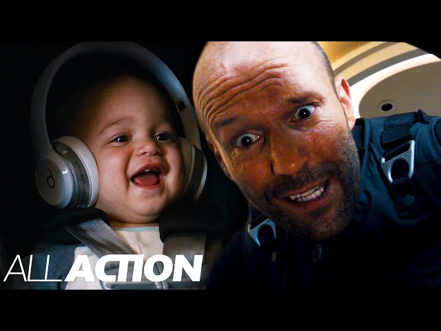 Shaw Rescues Toretto's Baby | The Fate Of The Furious (2017) | All Action