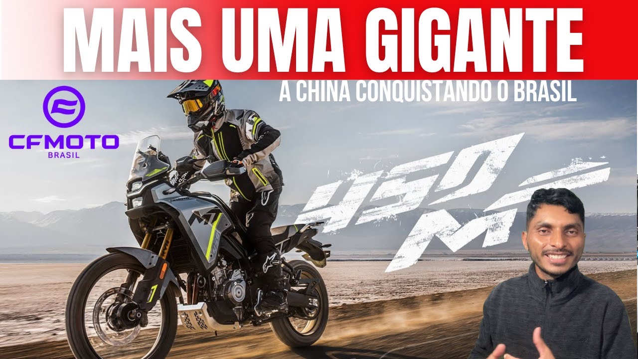 CF MOTO É UM NOVO GIGANTE CHINÊS DOMINANDO O Brasil COM A MT 450 - YouTube