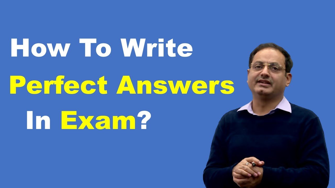 Drishti IAS HOW TO WRITE PERFECT EXAM ANSWERS Dr Vikas 