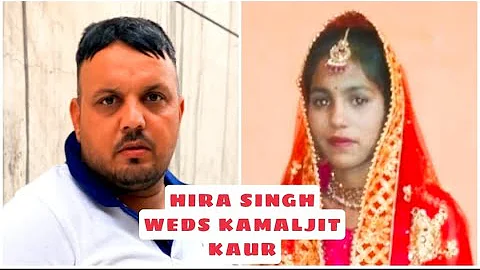 Live.TELECAST OF WEDDING CEREMONY OF HIRA SINGH WEDS KAMALJIT KAUR