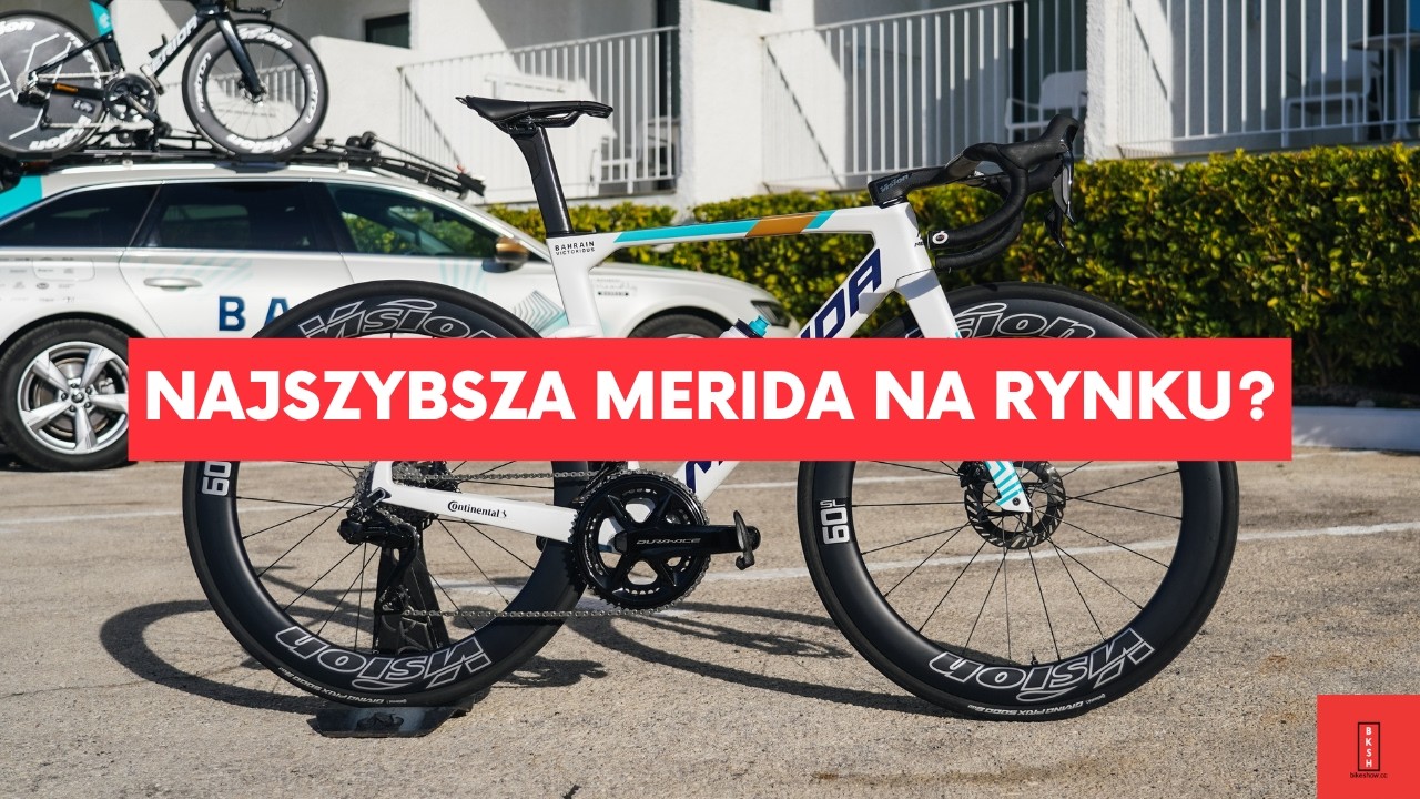 Merida Reacto Team - rower zespołu Bahrain Victorious. Rower z World Touru, który każdy może kupić?