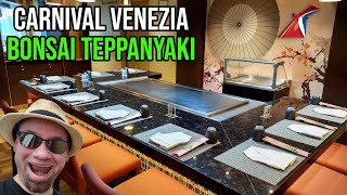 Carnival Venezia Bonsai Teppanyaki Specialty Restaurant