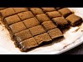 CHOCOLATE FUDGE RECIPE - CARAMEL FLAVOR NO BAKE EGGLESS DESSERT - CookingShooking