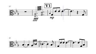 Sabotage – Laufey (viola sheet music)