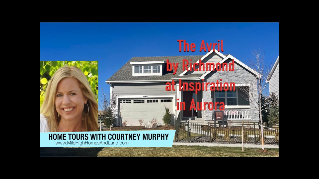 New Home for sale in Aurora Colorado Avril Model by Richmond at