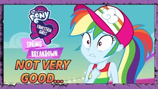 Equestria Girls Spring Breakdown is a HOT MESS!