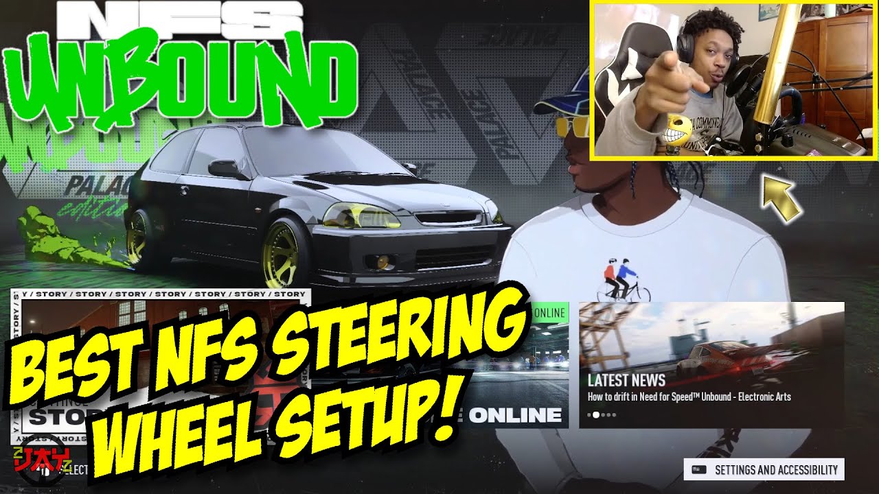 Is the Steering Wheel Worth It?? BEST NFS UNBOUND STEERING WHEEL SETUP