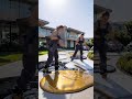 This Driveway is NOT Marble… It’s Epoxy 🔥💎 #shorts