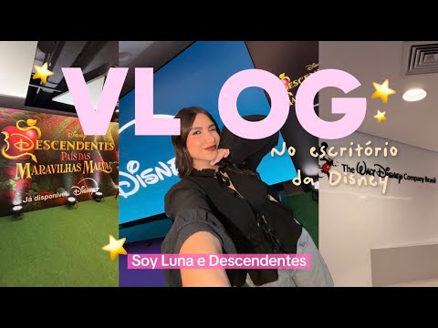Fui no escritório da Disney 💗🏰 Soy Luna e Descendentes