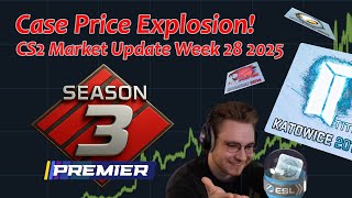 Case Prices Explode! CS2 Season 3!│CS2 Skin Market Update