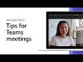 Tips for better meetings - Microsoft Support