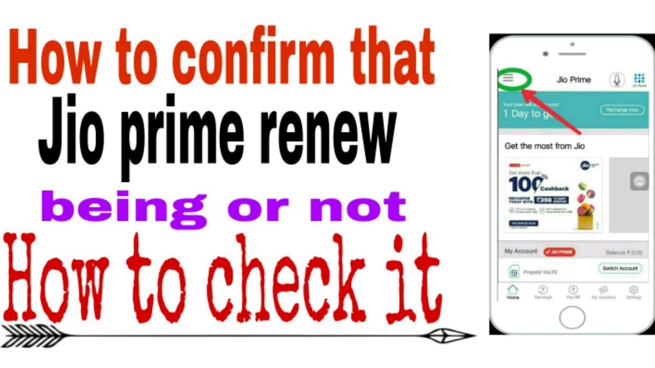 Check jio prime membership?? How to check prime extended??how to know??