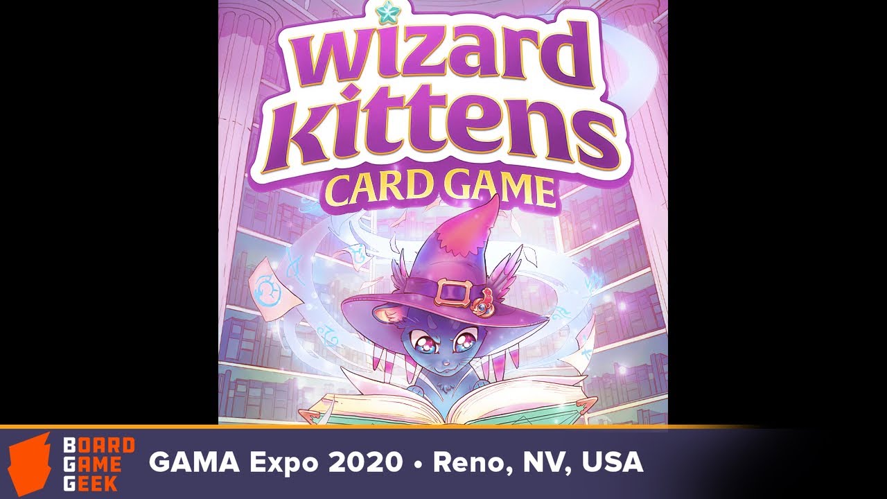 Wizard Kittens Card Game — game preview at GAMA Expo 2020 ...