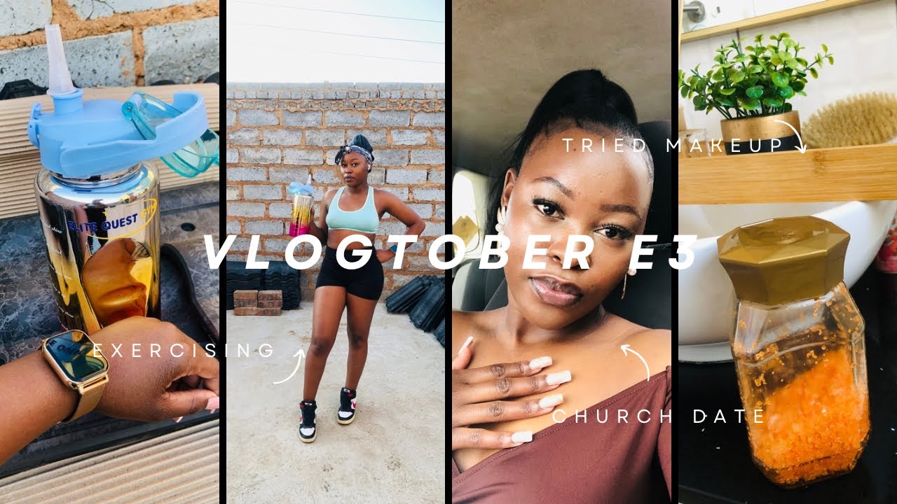 VLOGTOBER EPISODE3: Tried Makeup|| Exercising|| Morning Walk|| Collection of My N6 Certificate