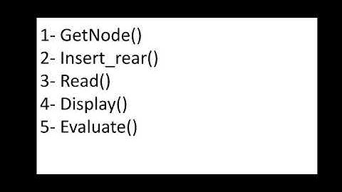 9- Polynomials using linked list