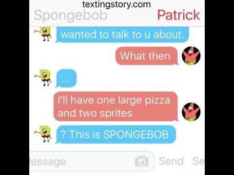 Spongebob you're fired: episode two: TextingStory - YouTube