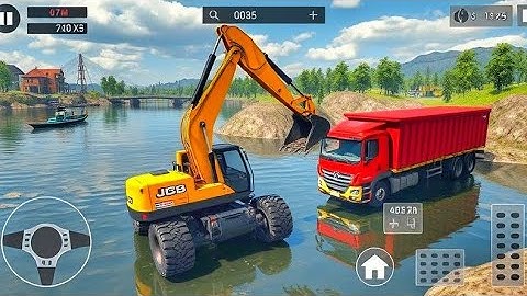 JCB Bridge Builder 3D - Infrastructure Constructor - Android Gameplay