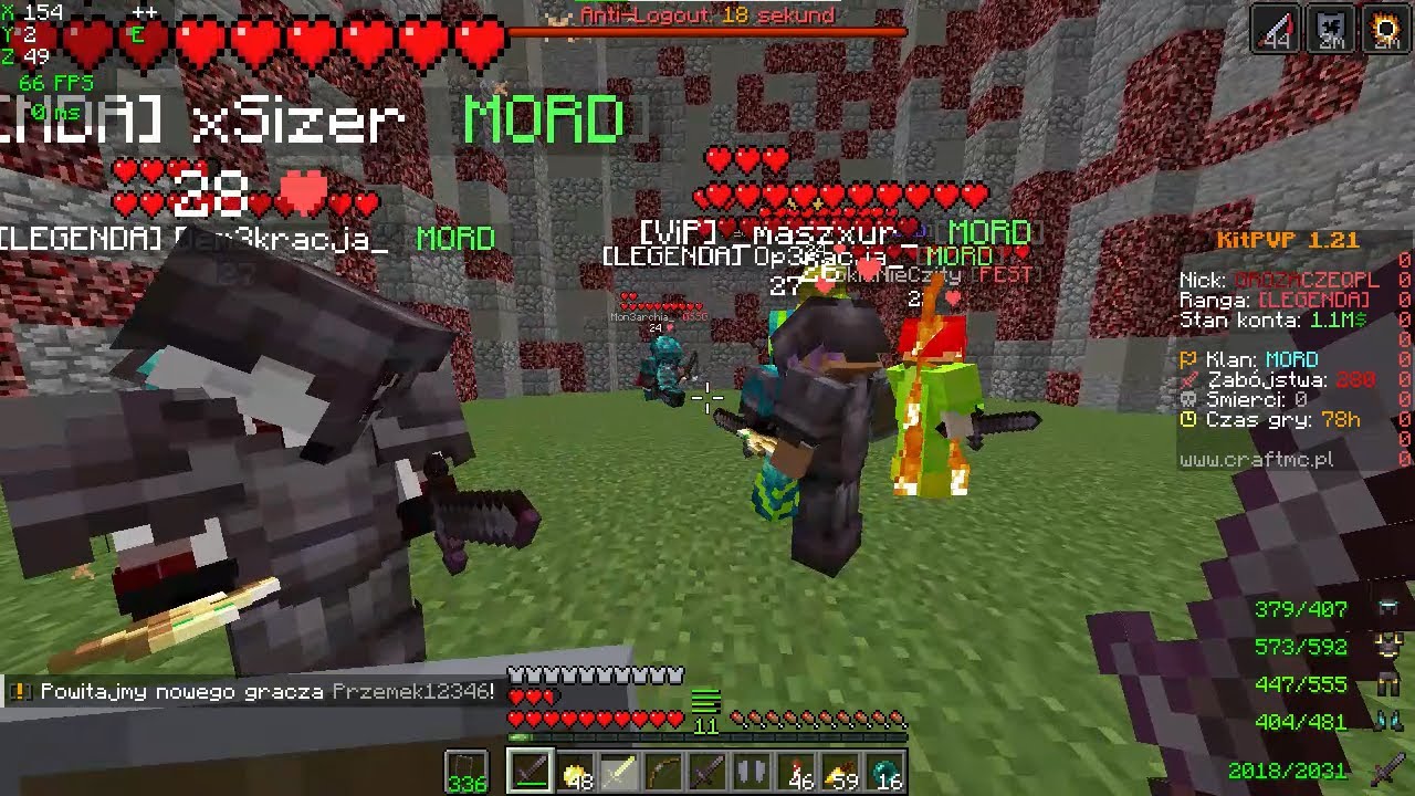 AWANTURA｜CRAFTMC.PL KITPVP